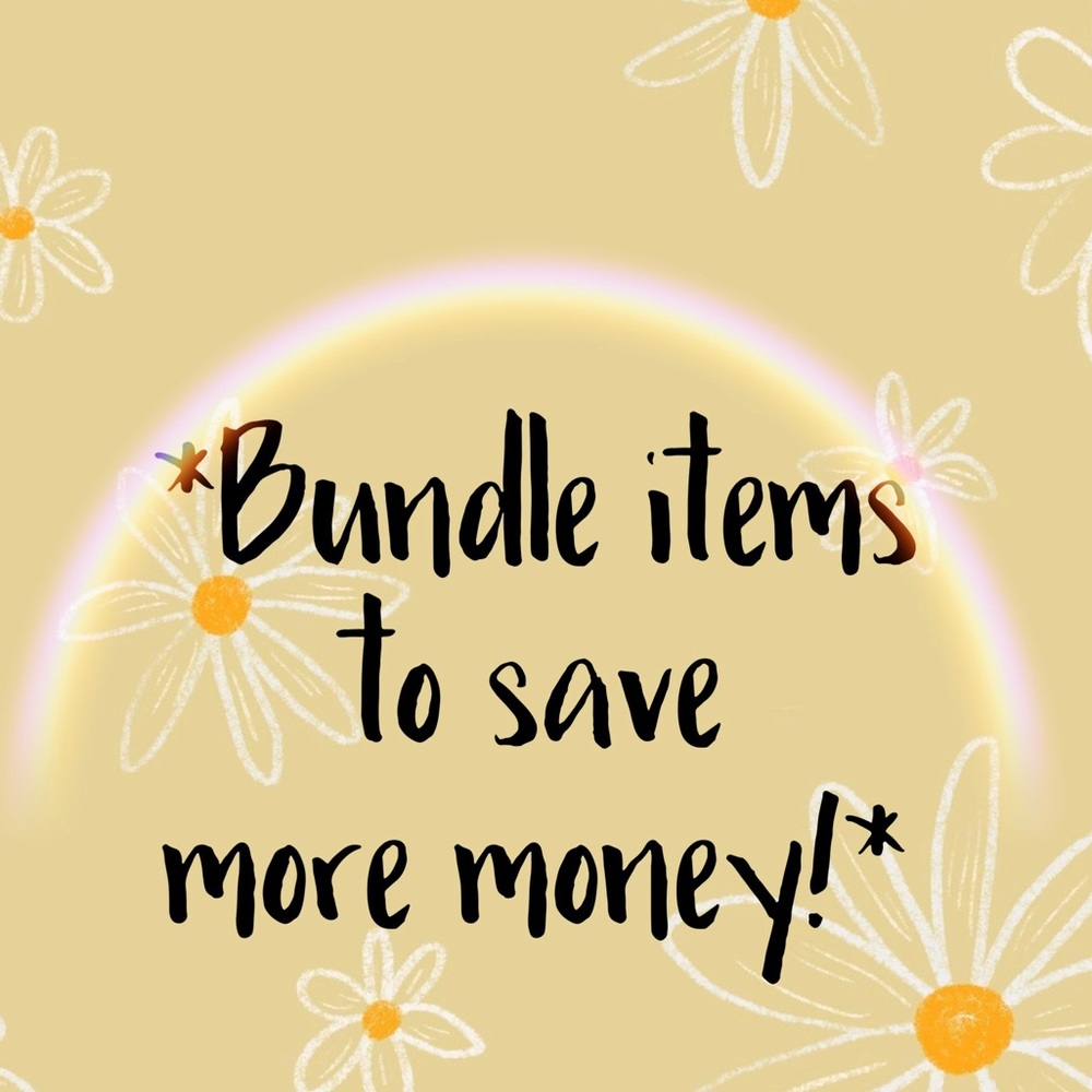 Bundle items to save!